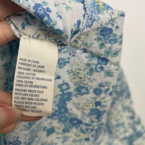 American Eagle Floral Button Up Shirt Blouse - Picture 6 of 6